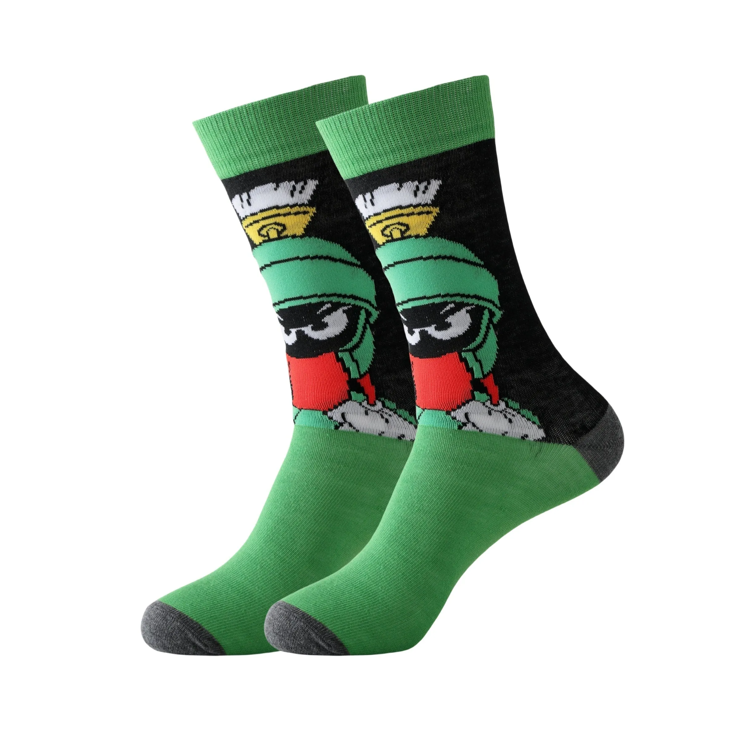 5/10/20 Pairs Of Men's Animated Characters Pattern Mid-calf Socks, Comfy, Breathable And Sweat-absorbing Socks For All Season, Creative Gift