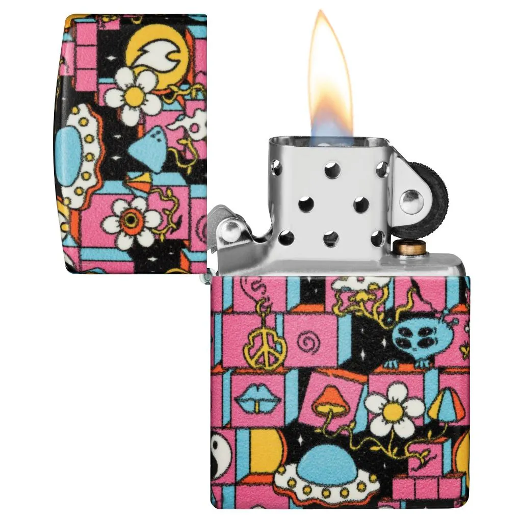Abstract Zippo Design