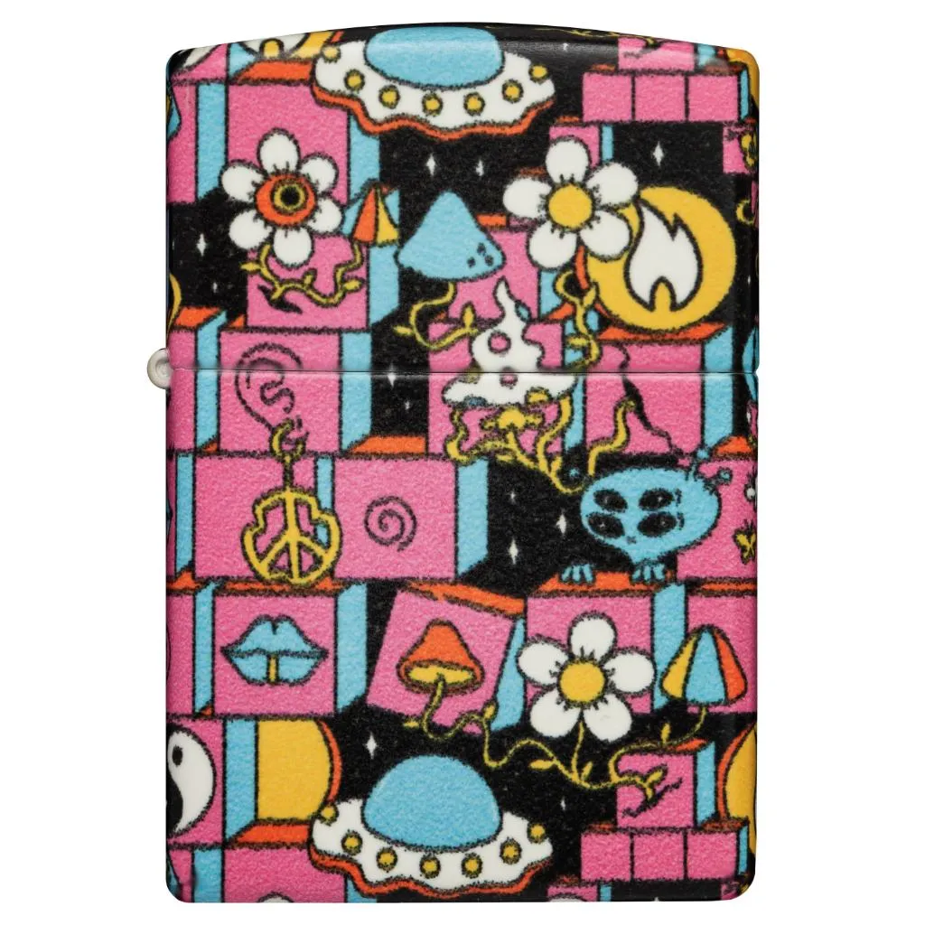 Abstract Zippo Design
