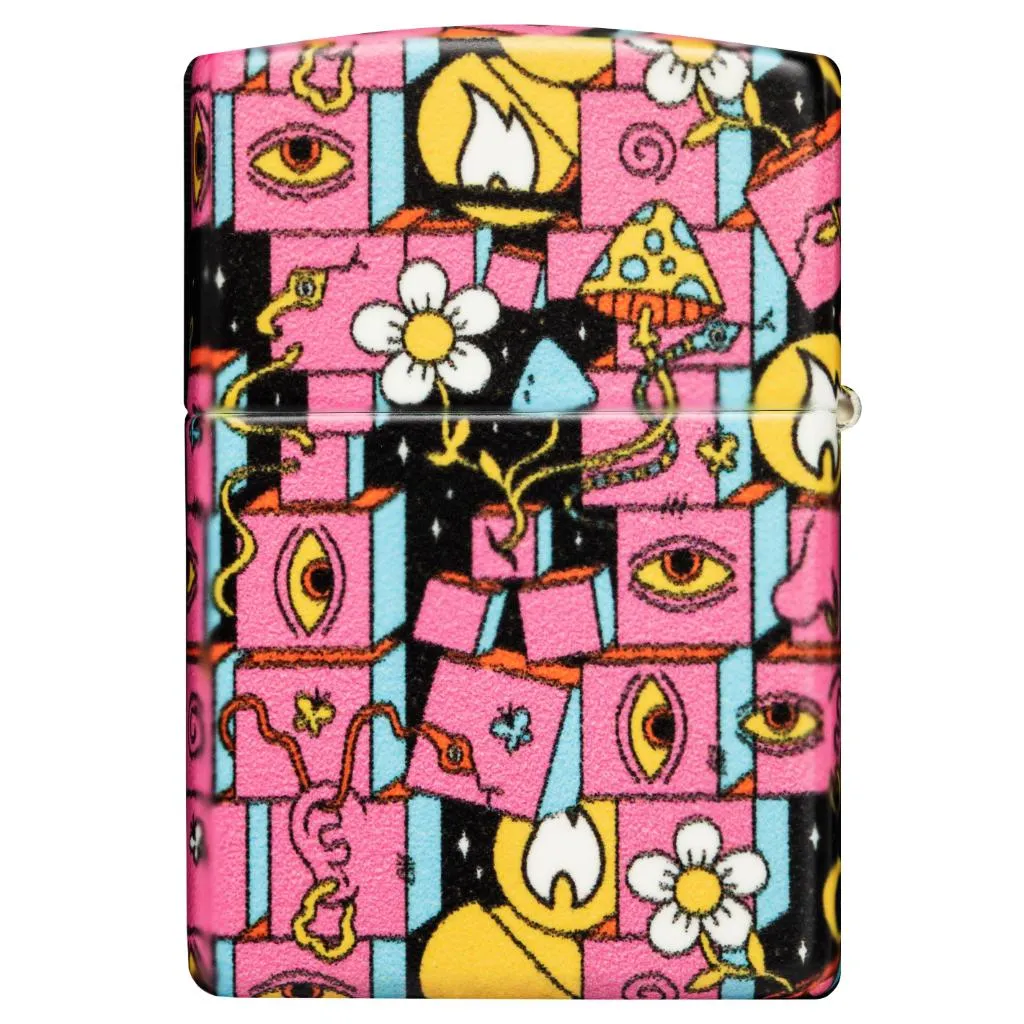Abstract Zippo Design