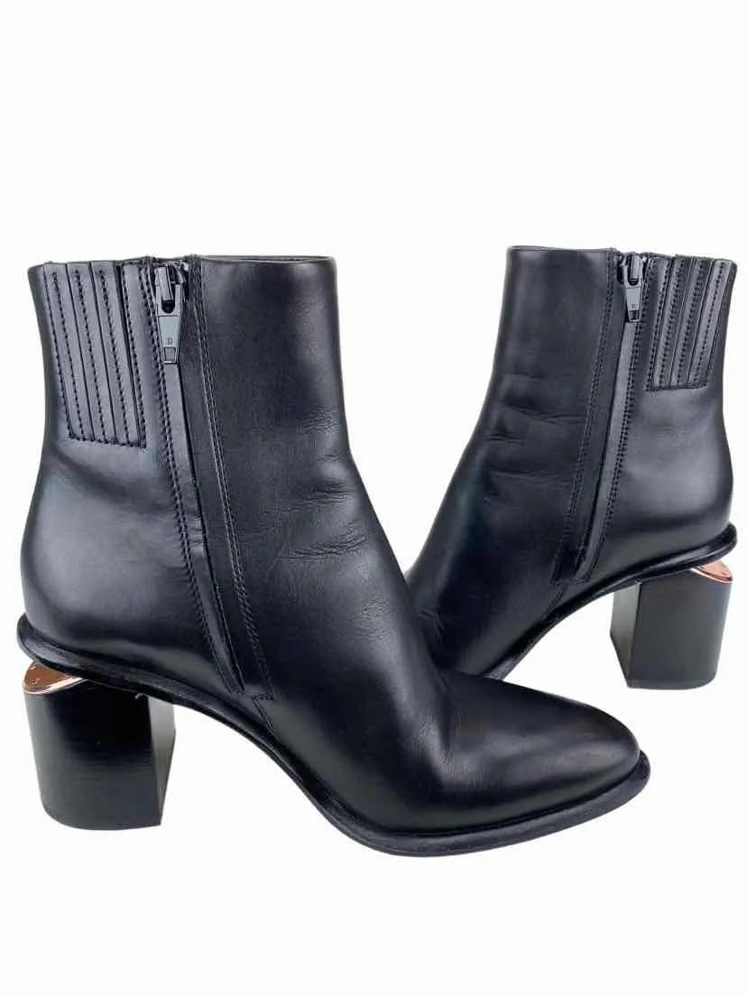 Alexander Wang, Women's Anna Calf Boot, Black, Size 36 (US 6)