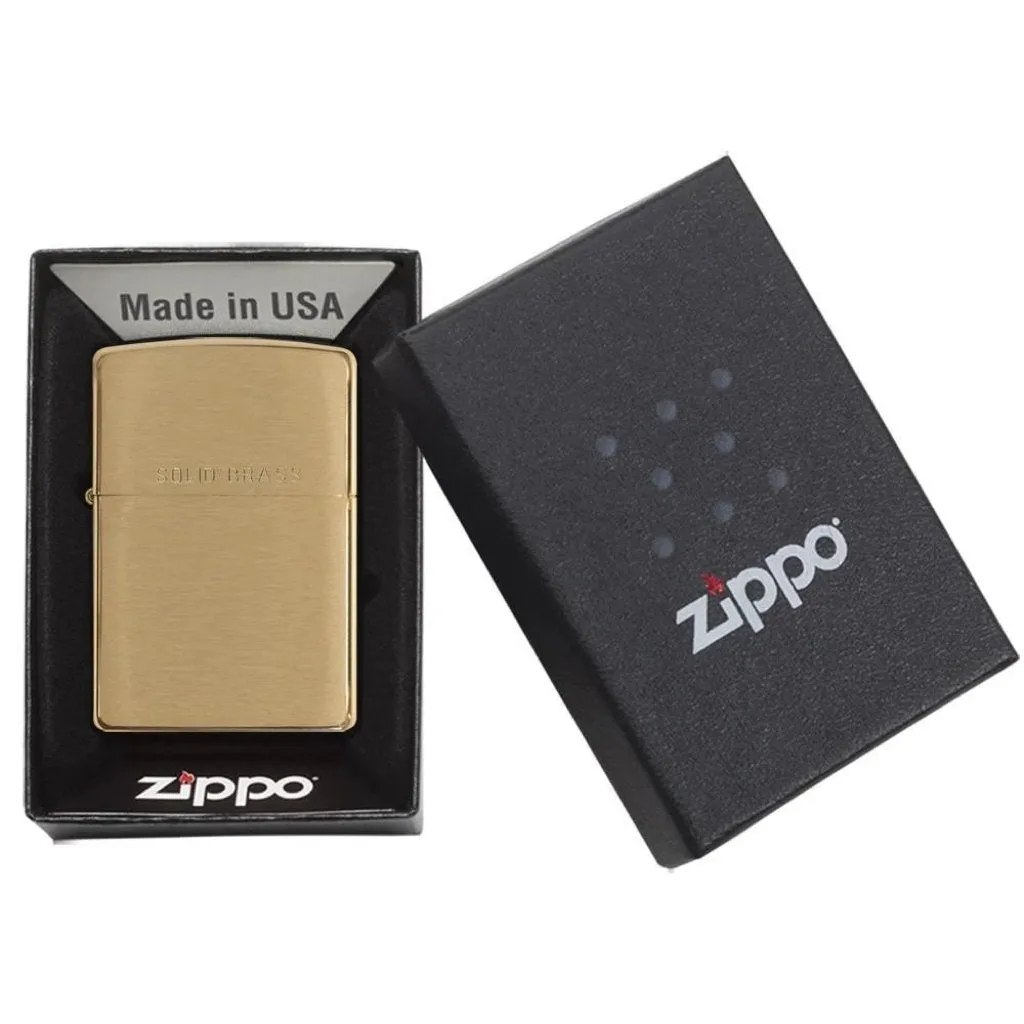 Brushed Solid Brass