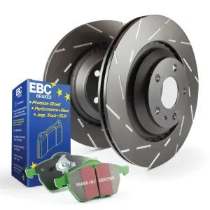EBC Brakes S2KR2241 S2 Kits Greenstuff 2000 and USR Rotors