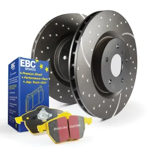 EBC Brakes S5KF1340 S5 Kits Yellowstuff And GD Rotors