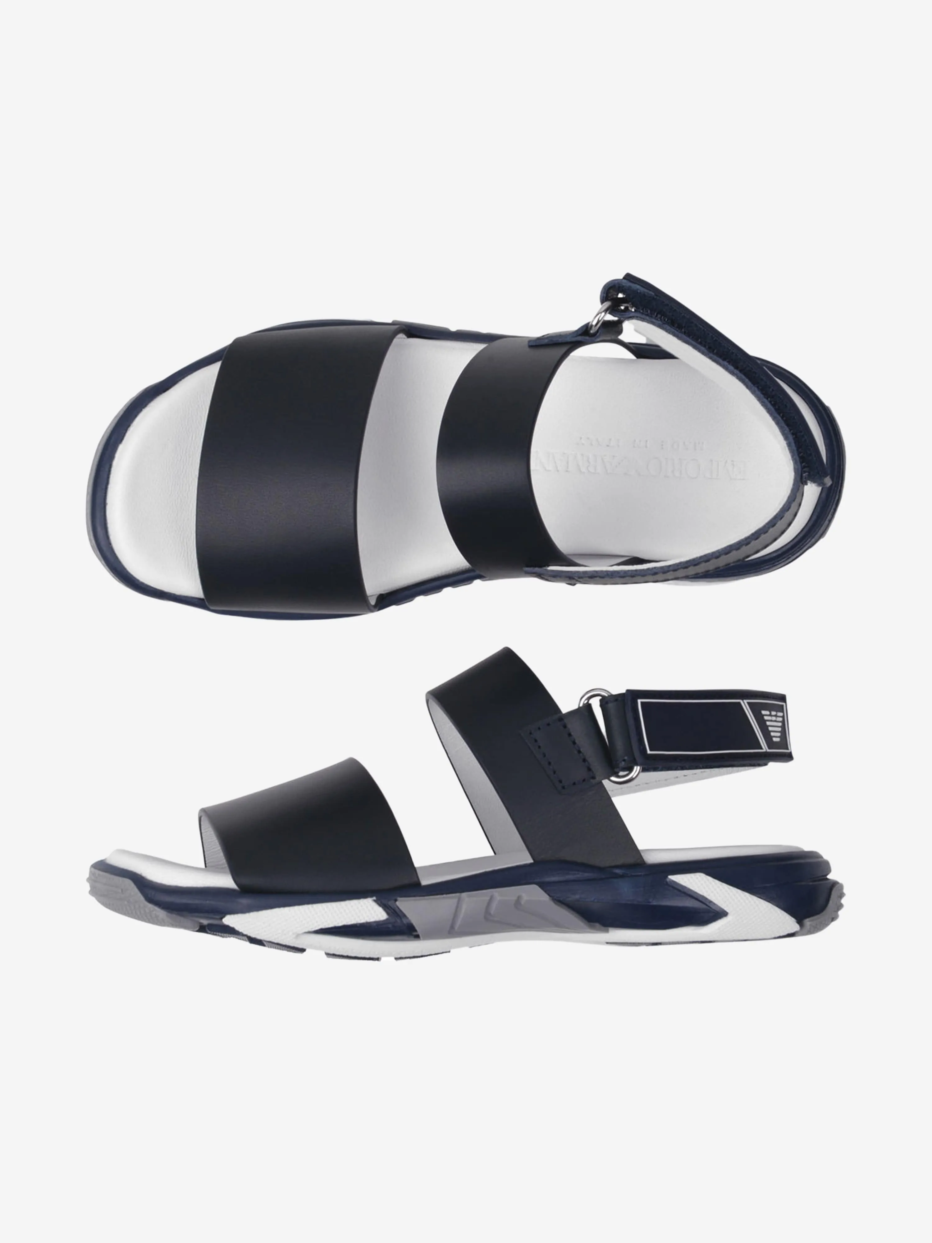 Emporio Armani Girls Sandals - Leather Sandals