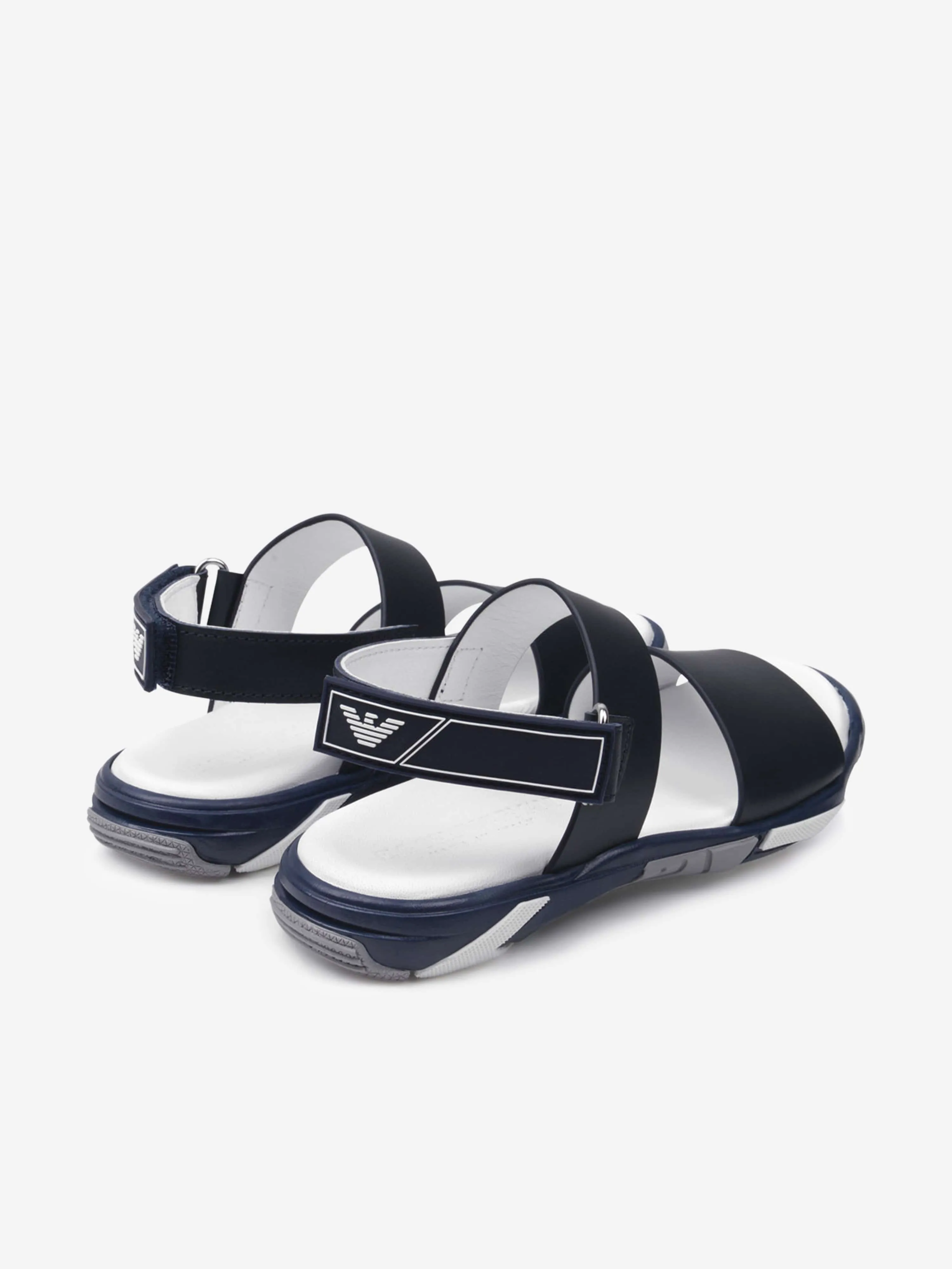 Emporio Armani Girls Sandals - Leather Sandals