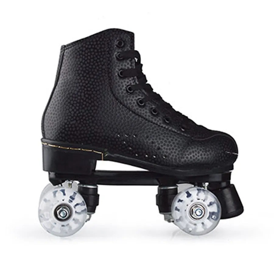 Flash Wheel Roller Skates Double Line Skates Women Female Adult With LED Lighting