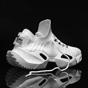 Hnzxzm Men's Casual Shoes for Man Sneakers Durable Outsole Trainer Fashion Sport Running Shoes Plus SIZE