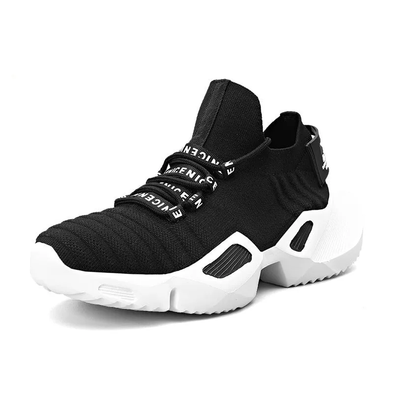 Hnzxzm Men's Casual Shoes for Man Sneakers Durable Outsole Trainer Fashion Sport Running Shoes Plus SIZE