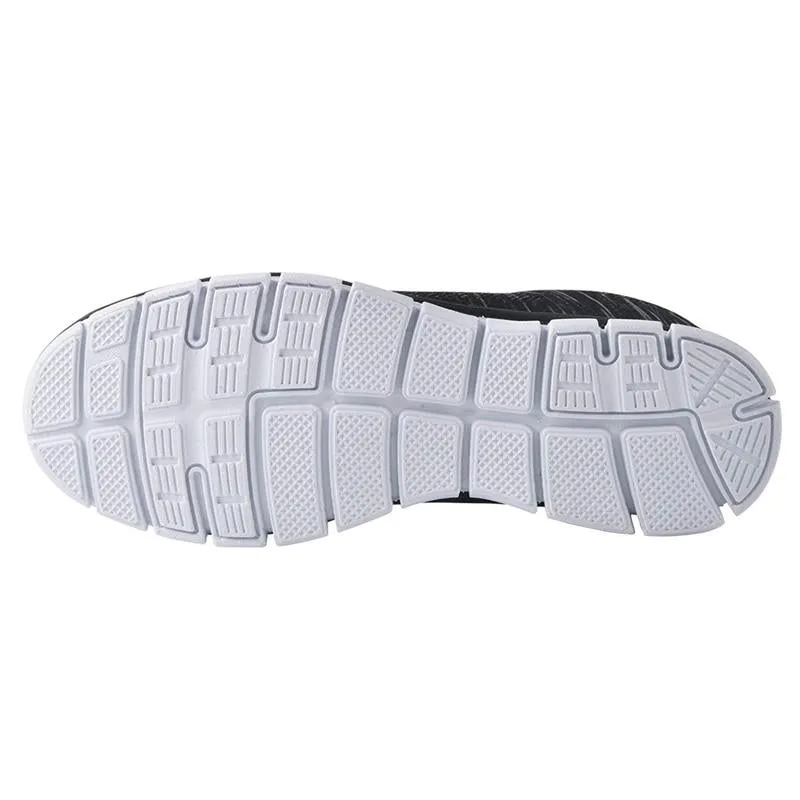 Knixmax Damen Sneaker, Schwarz, Leicht, Laufen Gym Fitness Sport Wanderschuhe
