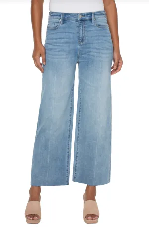 Liverpool Stride HR Crop w/Wide Cut Hem 26" - Mitchell
