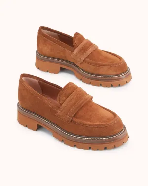 Mocassins En Teenala - Cognac