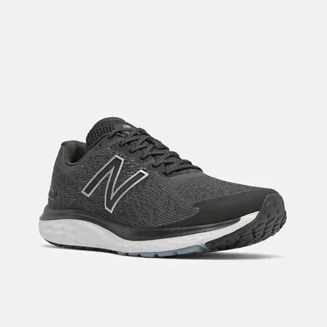 New Balance Fresh Foam 680v7 (2E) - Mens - Black/Star Glo