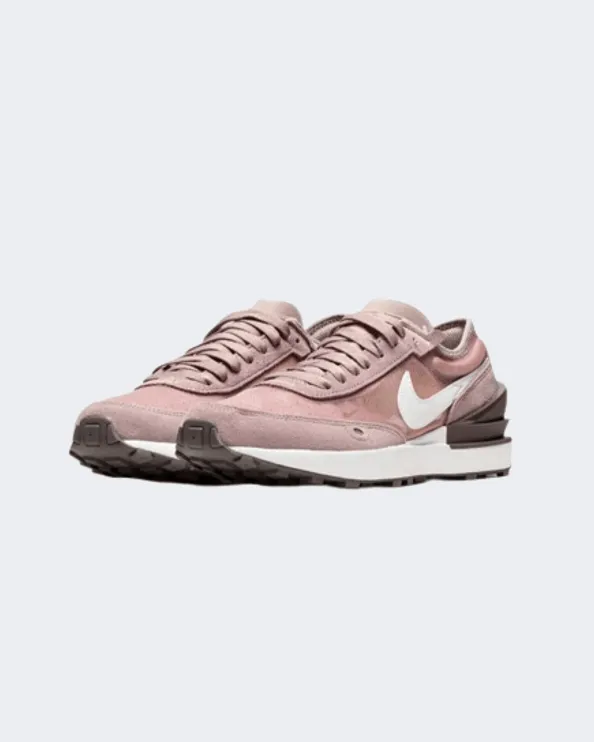 Nike Waffle One Gs-Boys Lifestyle Shoes Pink/White