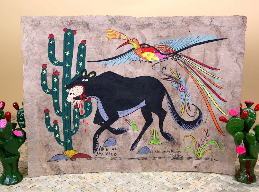 Papel Amate Paintings (15" x 11")
