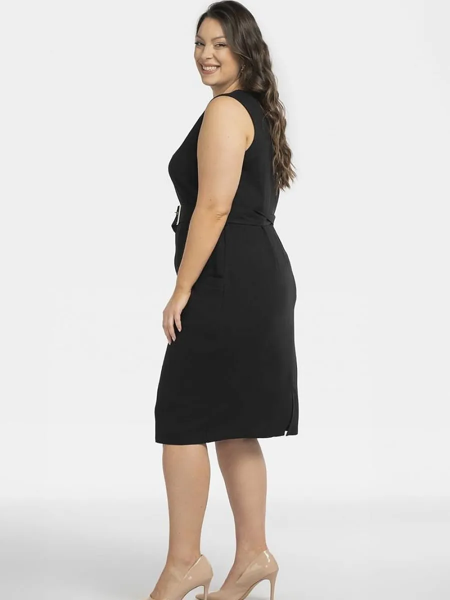 Plus size dress model 198156 Karko