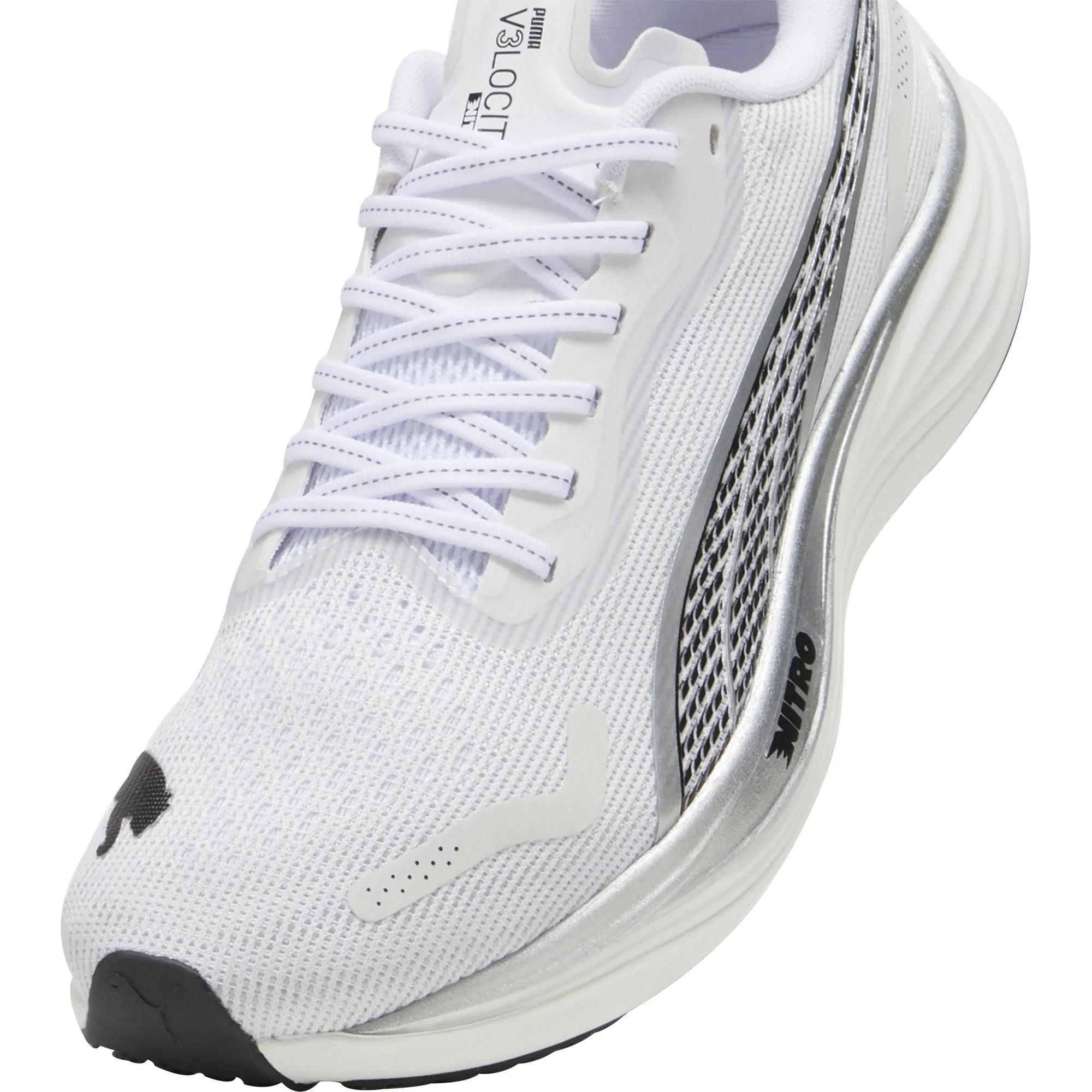Puma Velocity Nitro 3 Mens Running Shoes - White