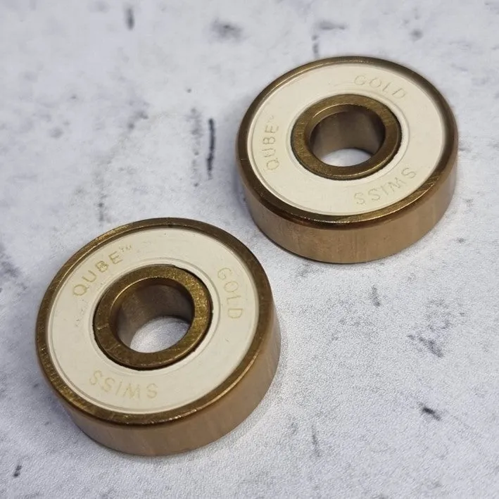 Qube Gold Swiss Bearings (16)