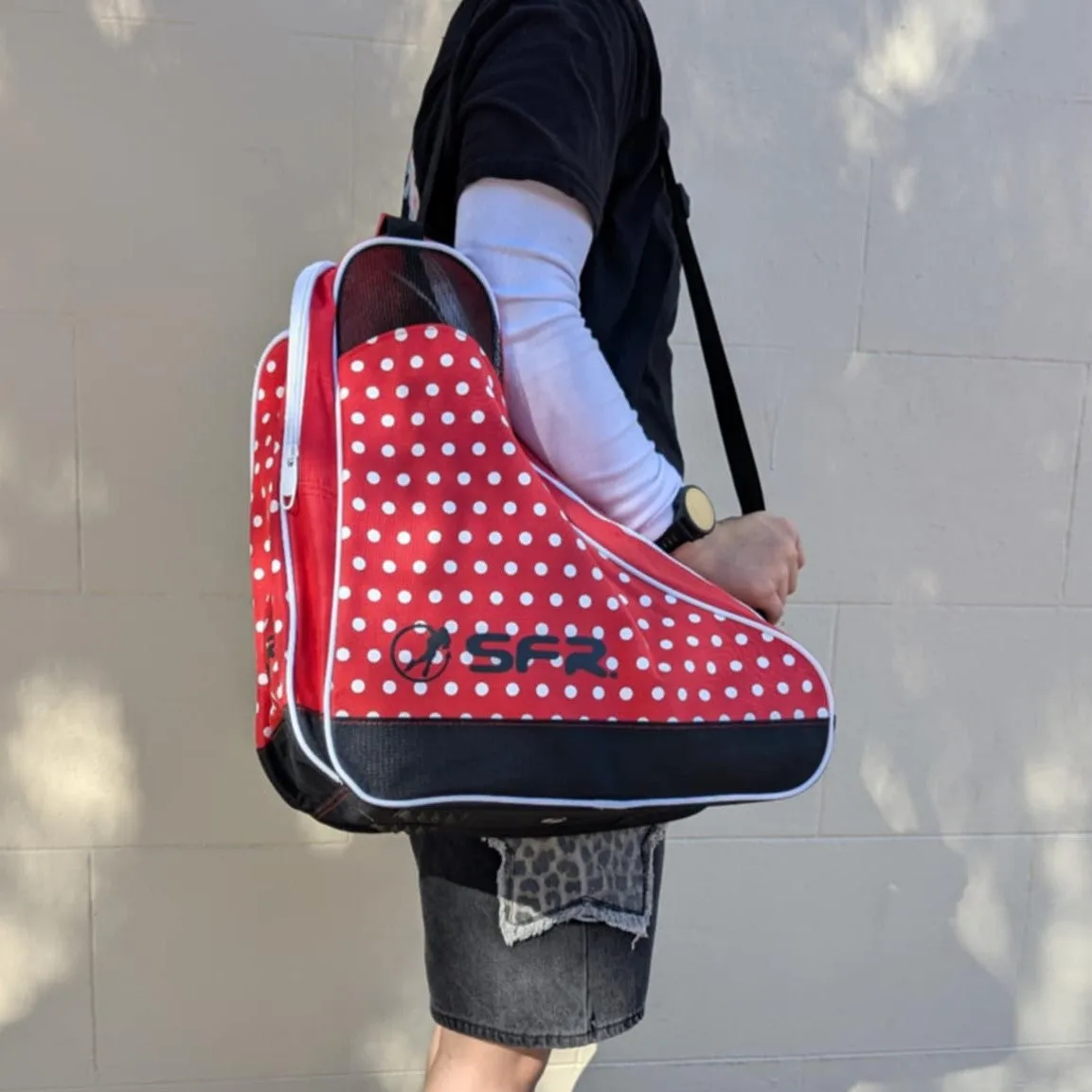 SFR Red Dotty Skate Bag