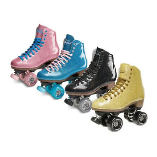 Sure-Grip Stardust Blue Glitter Roller Skates