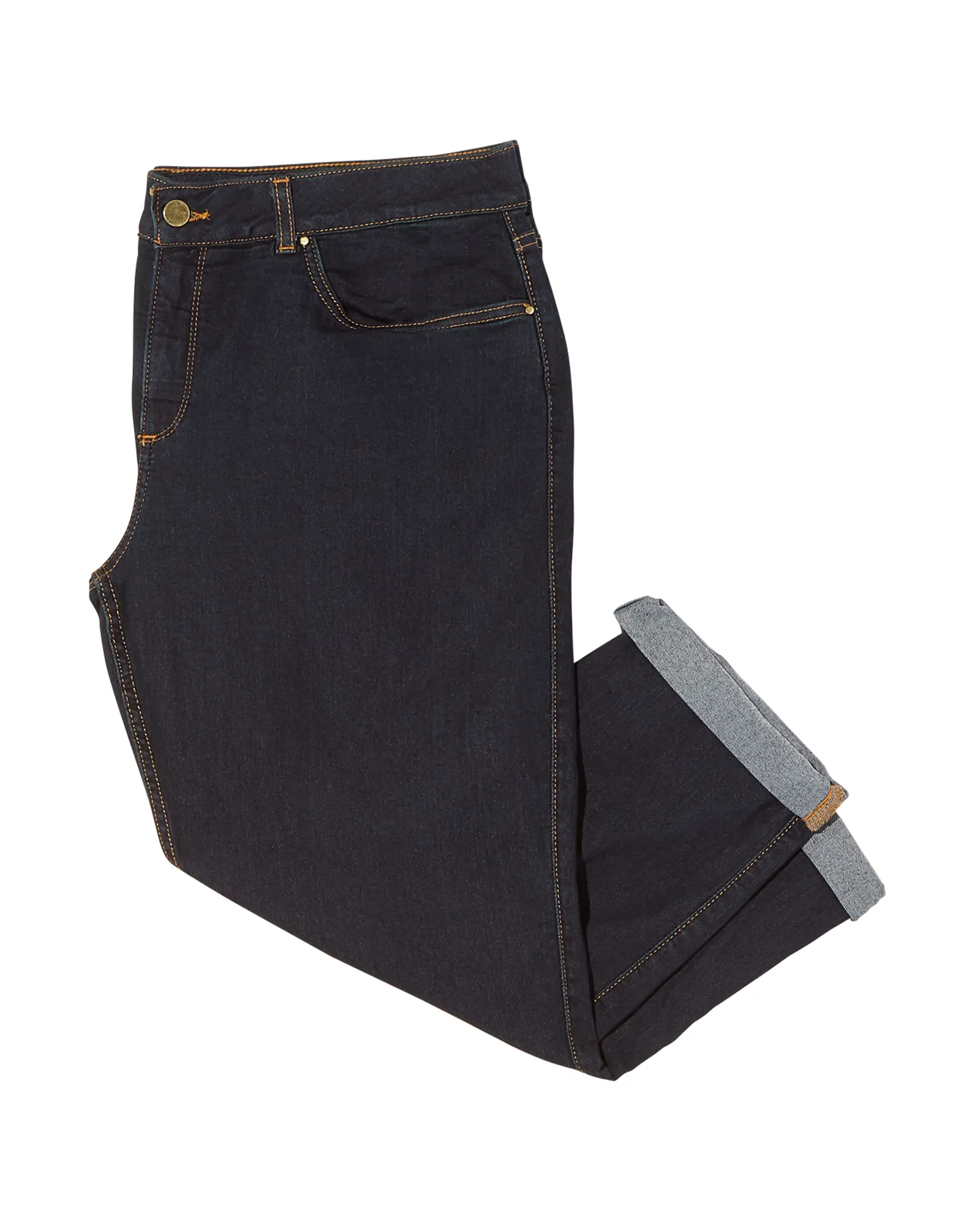 Tristen Denim Capri | Dark Wash
