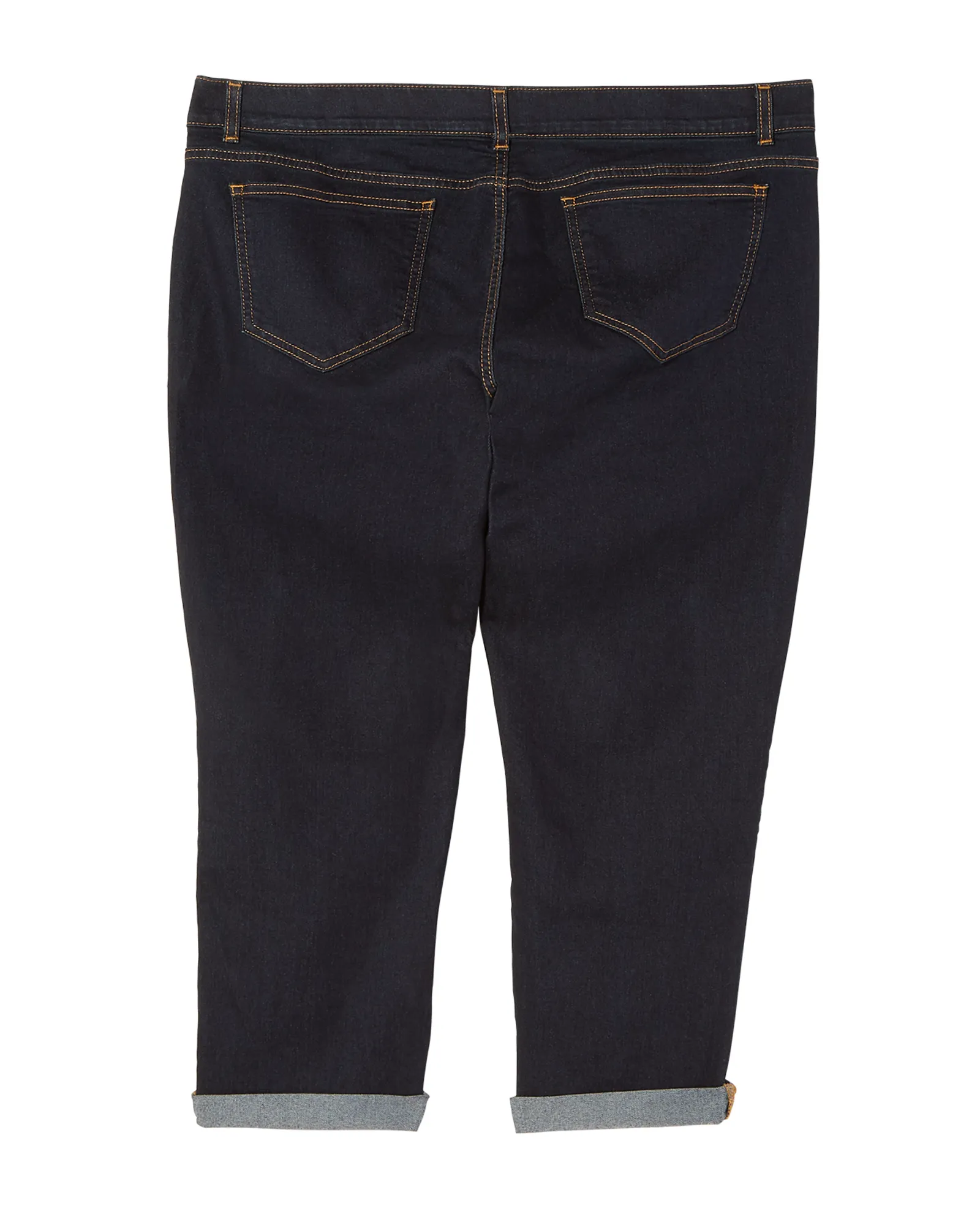 Tristen Denim Capri | Dark Wash